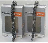 2 x Stihl Trade-Shop Sierra Cadena Rapid Super (RS) Completo Cincel 3/8 '1,6 mm 40 cm (3621 000 0060)