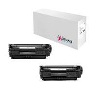 2 X Tóner Compatible HP Q2612A. (2000 copias)