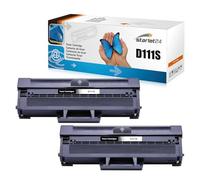 2 x Toner MLT-D111S Compatible para Samsung MLT-D111S D111S D111L Toner para Samsung Xpress 2020 2020W 2021 2021W 2022 2022W 2026 2026W 2070 2070F 2070FW 2070