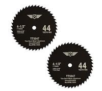 2 x TopsTools CS11544T 115mm 44T 9,5mm de diámetro HSS hojas de sierra compatibles con Worx WorxSaw XL Worx WX427 WX429 WX437 WX439 WX531 400W 700W