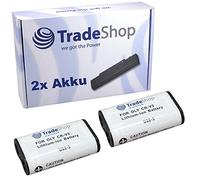 2 x Trade-Shop - Batería de ion de litio para cámara Kodak Dx3500 DX3600, DX3700, DX3900 DX4330, DX4530, DX4900 DX6340 EASYSHARE Z650 Z700 Z740 Z812is C310 C330 C360 Konica KD de 200Z KD de 210Z KD de 220z Minolta Dimage E223