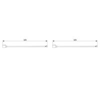 2 x Tubo de admisión de aire BOSCH para BENTLEY, VW FLYING SPUR, TOUAREG