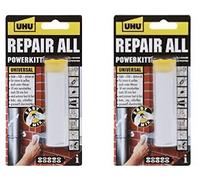 2 x UHU Repair All PowerKit de 2 componentes pegamento 60 g