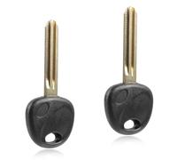 2 x USARemote mando a distancia con cabeza de plástico sin cortar llave en blanco para puerta de coche para Hyundai Elantra Entourage Sante Fe Sonata Genesis Coupe Tucson Kia Forte Optima Soul