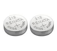 2 x v(SR527SW) Renata 319 reloj batería Suizo hizo plata óxido 1.5