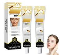 2 x Veneno de Abeja Crema Hidratante Antiarrugas, Pommades Reafirmantes para Rostro y Cuello, Hidratación Profunda, para Todo Tipo de Piel,20g