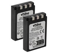 2 x vhbw Set batería 700mAh para cámara Sanyo Xacti VPC-J1 EX, VPC-J2 EX, VPC-AZ3 EX, VPC-MZ3 EX, DSC-AZ3, DSC-MZ3, DSC-J1 por Sanyo DB-L10 / DB-L10AX