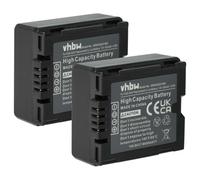 2 x vhbw Set baterías 600mAh para cámara Panasonic NV-GS10, NV-GS17, NV-GS21, NV-GS22, NV-GS27, NV-GS30, NV-GS33, NV-GS35, NV-GS50, NV-GS55K