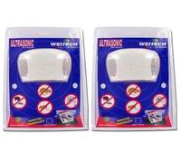 2 x WEITECH WK0300 REPELENTE AHUYENTADOR ANTI RATAS RATÓN PULGAS GARRAPATAS ULTRA SONS ULTRASONIDOS