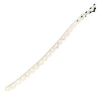 2 Yards Heart Small Circlewavy Lace Ribbon 10mm-20mm dentelle Lolita Polyester Silk Embroidery DIY Fabric For Needlework Para manualidades y decoración(2)