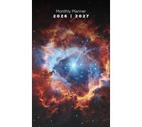 2-Year Monthly Pocket Planner 2026-2027: Monthly Calendar | January 2026 - December 2027 | Two-Page Monthly Layout | Stunning Cosmic Supernova Cover Theme | 4 x 6.5 Inches