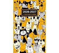 2 Year Pocket Planner 2026-2027: Two-Year Time Management Organizer from January 2026 to December 2027 / 24 Months Monthly of Daily Planning, Includes Federal Holidays with Happy Cats Cover for Purse