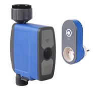 2 zonas Tuya WIFI Smart Home Garden Automatic Reger Timer Sensor de lluvia Controlador de riego for la piscina de céspedes(Groen)