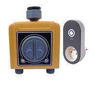 2 zonas Tuya WIFI Smart Home Garden Automatic Reger Timer Sensor de lluvia Controlador de riego for la piscina de céspedes(C)