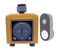 2 zonas Tuya WIFI Smart Home Garden Automatic Reger Timer Sensor de lluvia Controlador de riego for la piscina de céspedes(10X Style 4)