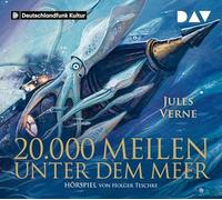 20.000 Meilen unter dem Meer: Hörspiel mit Matthias Habich, Stefan Kaminski u.v.a