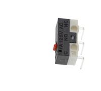 20/100/1000 piezas de botón pulsador de 3 pines, 1 A, 125 V CA, interruptor táctil for ratón(BENT FOOT-2,20PCS)