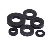 20/100 arandelas planas redondas de goma con junta de silicona M3-M10(4x8x2mm,20pcs)