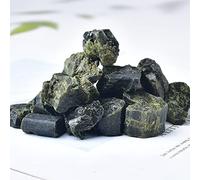 20-100 g de piedra natural verde cruda irregular cristal mineral espécimen cristal Reiki piedra Collectussin, turmalina verde, 20 g