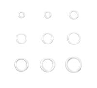 20/100 piezas M5 M6 M8 M10 M12 M14 M16 M18 M20 M22 M24 M26 Arandelas planas Juntas Anillos Sello Espaciador Liso Arandelas Sujetador for Grifo Tubería Manguera de Agua(20pcs,M12x18x1.50mm)