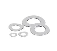 20-100 Uds DIN137A GB860 304 Arandelas Curvas De Acero Inoxidable Arandela De Resorte Ondulada M2-M10(M6 (100Pcs))