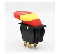 20/12A 125/250V 5E4 Wood Mechanical Electromagnetic Pushbutton Push Button Switches for Power Tools, HY18