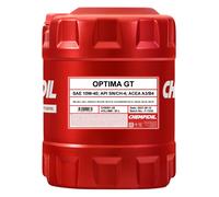 20 (1x20) Litro CHEMPIOIL Optima Gt 10W-40 Api Sn / Cf , Acea A3/B4,VW 505.00