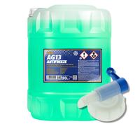 20 (1x20) Litro Mannol AG13 Anticongelante Fertiggemisch 40 °C) Con Grifo
