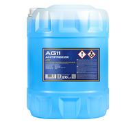 20 (1x20) Litro Mannol Anticongelante AG11 Anticongelante Concentrado Azul