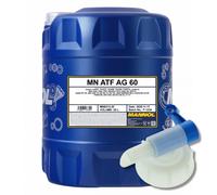 20 (1x20) Litro Mannol Atf AG60 Aceite de Transmisión Automática Con Grifo