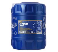 20 (1x20) Litro MANNOL Hydro Iso Hlp 68 Aceite Hidráulico Con Grifo de Vaciado