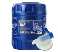 MANNOL TS de 3 shpd 10 W de 40 API CH de 4/CG de 4/CF de 4/SL motorenöl, 20 L, Embalaje Puede Variar