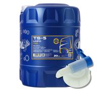 Mannol Aceite de motor diésel Uhpd TS-5 SAE 10W-40 Acea E7 API CH4 CI4 20 L