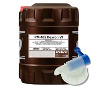 20 (1x20) Litro Pemco Imatic 465 Dexron VI Aceite Mecanismo Automático D VI, MB