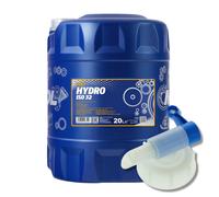 20 (1x20) Litros MANNOL Hydro ISO 32 / HLP 32 Aceite Hidráulico Con Grifo