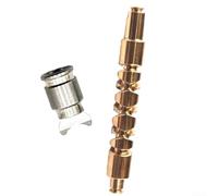 20 22 FOR EXSENCEDCSS - Carrete de pesca de cobre con eje de giro modificado y pasadores de medio mes diseñados con latón biselado para una mayor resistencia al desgaste y función suave (torsiones de