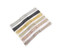 20 22 mm 316L acero sólido recto extremo tornillo eslabones de repuesto pulsera de reloj pulsera para Rolex President Seiko (color: todo oro rosa, tamaño: 22 mm)