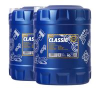 MANNOL Aceite de motor 10W-40 ContiClassic aceite parcialmente sintético ACEA A3/B4 API CH-4 API SN 10L Compatible con VW Polo V Hatchback 6R1, 6C1 up! Hatchback 121, 122, BL1, BL2, BL3, 123