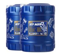 20 (2x10) Litro Mannol Ag 55 Automático Aceite Motor / Atf / Para Zf 6 HP / VW