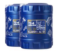 20 (2x10) Litro Mannol SAE 10W-40 Uhpd Eco TS-6 Remolque/ Bus/ Camión