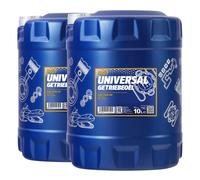 20 (2x10) Litro Mannol SAE 80W-90 Universal Aceite Motor / Manual / Api GL4