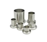 20/30/40/50 Length KF10/16/25/40/50 Weld Ferrule Vacuum Pipe Fitting Fit Tri Clamp304 Stainless Steel Joint Vacuum Flange(KF50,Length 40mm)