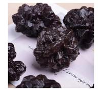 20-30 g 1 pieza de piedras preciosas de cristales de diamante negro en bruto, regalo