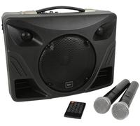 20.3cm 50W Portátil Escritorio Pa Con Vhf Micros & ; Bluetooth - QTX