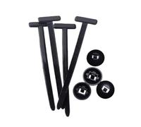 20/40/80/100/200/400/600/1000 Uds. Bridas for cables negras de nailon for coche, sujetadores arnés montaje a presión, Clips abrazadera, organizadores gestión(100set- (200pcs))