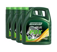 20 (4x5) Litros FANFARO 5W-40 PDX Aceite De Motor -