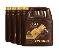 20 (4x5) Litros PEMCO SAE 10W-40 iDrive 260 Aceite De Motor Clásico