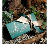 20/50/100 cajas de regalo para bodas, cajas de dulces con cinta creativa, caja de papel rectangular para dulces para compromisos, fiestas de cumpleaños, aniversarios