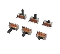20/50/100 SK12D07VG SK12D07 Interruptor de palanca 3 PINES PCB 1P2T Manija de interruptor deslizante Interruptor deslizante en miniatura Perilla lateral Alta 2/3/4/5/6/7 mm(High 3mm,100PCS)