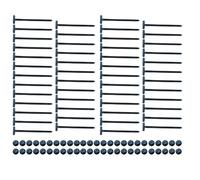 20/50/100Pcs Nylon Universals Cable Tie Buckle Cable Ties Enduring Locking Zip Straps for Mudguard Plate Trunk Locking Zip Straps for Mudguard Plate Trunk